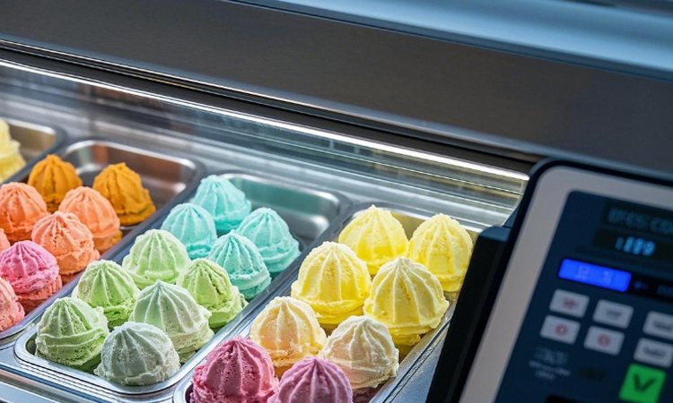 ice cream cabinet